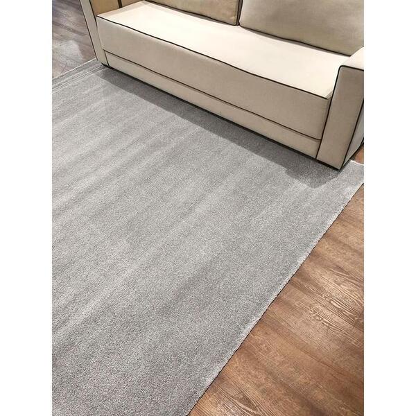 Tapete Para Sala Winza 04 Cinza 2,00x2,50m - Edantex