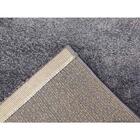 Tapete Para Sala Winza 05 Chumbo 1,40x2,00m - Edantex