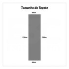 Tapete Passadeira 2,50m Bali Avelã