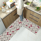 Tapete Passadeira 66 X 240cm Antiderrapante Sem Pelo Geométri