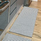 Tapete Passadeira Andaraí 45x140cm Cinza - Algodão