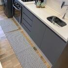 Tapete Passadeira Andaraí 45x140cm Cinza - Algodão