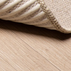 Tapete Passadeira Antiderrapante Areia Felizes Chumbo 45x140cm