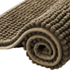 Tapete Passadeira Banheiro Antiderrapante Bolinha Bege