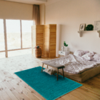 Tapete Passadeira Banheiro Antiderrapante Bolinha Verde