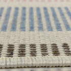 Tapete Passadeira Boho Straws Antiderrapante Rosa 45x140cm