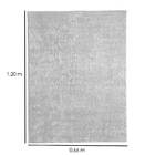 Tapete Passadeira Classic 66 X 120 Cm Cinza Oasis