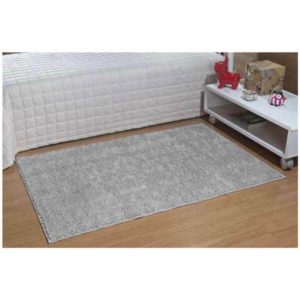 Tapete Passadeira Classic 66 X 120 Cm Cinza Oasis