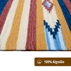 Tapete Passadeira Cozinha Kilim Original Algodão 60x180 Vr -
