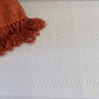 Tapete Passadeira Cru Listrado 0.47x1.40