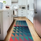 Tapete Passadeira De Cozinha Degradê Antiderrapante-60 X 200