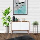 Tapete Passadeira Felpudo Cinza 2,00 X 0,60 Corredor Sala Cor