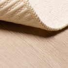 Tapete Passadeira Natural 45x140cm Gaia/preto - Antiderrapante