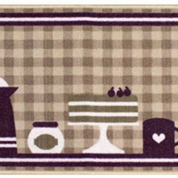 Tapete Passadeira Para Cozinha Cleankasa 50cm X 1,6m Lovely K