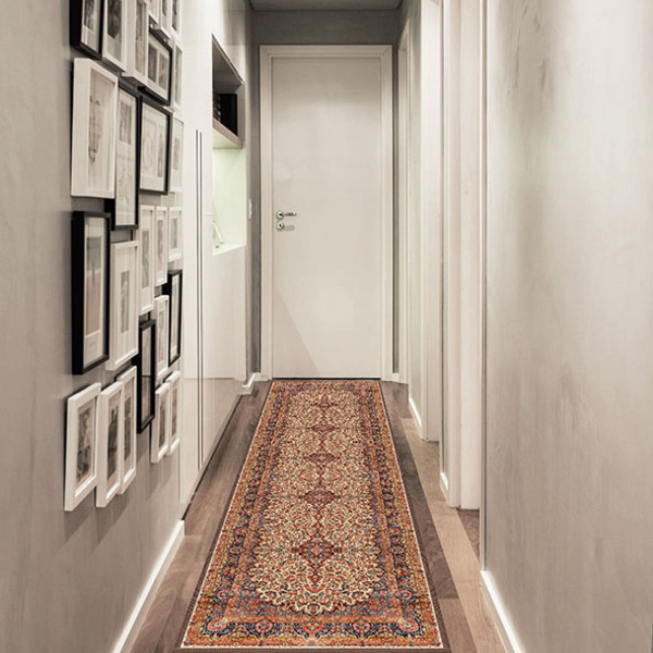 Tapete Passadeira Quarto Moderno Retangular Persa Carpet Clas