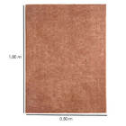 Tapete Passadeira Quarto Sala 50cm X 1 00m Antiderrapante Pel