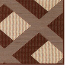 Tapete Passadeira Tabaco 1m x 66cm Antiderrapante Sisal