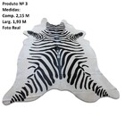 Tapete Pele Inteira Animal Print Zebra