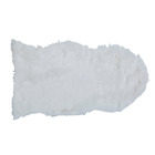 Tapete Pele Sintética Acrílico Branco 1,00x0,60m Inspire