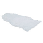 Tapete Pele Sintética Acrílico Branco 1,00x0,60m Inspire