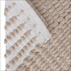 Tapete Pelo Alto Edantex Caribe 02 Bege 50x70 7908006056157