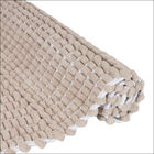 Tapete Pelo Alto Edantex Caribe 02 Bege 50x70 7908006056157