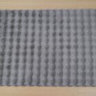 Tapete Pelo Alto Ondulado Waves 100x140cm - Jolitex Cinza