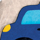 Tapete Pelúcia Caminhão Menino Infantil 87cm X 58cm Antiderra