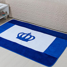 Tapete Pelucia Passadeira Para Quarto Criança Coroa Real - Ro