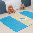 Tapete Pelucia Passadeira Para Quarto Criança Urso Baby - Tur