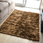 Tapete Peludo Decorativo Para Sala E Quarto 200x240cm Bege Ca