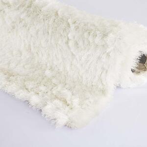 Tapete peludinho branco clearance