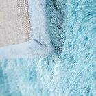 Tapete Peludo Gold Cor 16 Azul Bebê 0,50x1,00m - Edantex