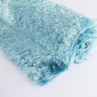 Tapete Peludo Gold Cor 16 Azul Bebê 1,00x1,50m - Edantex