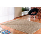 Tapete Peludo Para Sala 2m x 1,5m Bege Antiderrapante
