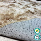 Tapete Peludo Para Sala Quarto Macio - Casu 240x200cm Bege