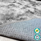 Tapete Peludo Para Sala Quarto Macio - Casu 240x200cm Cinza