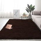 Tapete Peludo Para Sala Quarto Macio - Casu 240x200cm Marrom