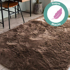 Tapete Pequeno Cinza  Casen 140x100cm