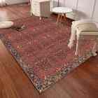 Tapete Persa Sala Quarto Ou Escritório Estilo Vermelho Antide