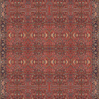 Tapete Persa Vermelho Casa Dona Antiderrapante 140 X 200 Cm