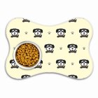 Tapete Pet Ossinho Amarelo Shih Tzu