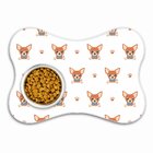 Tapete Pet Ossinho Branco Chiuaua