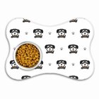 Tapete Pet Ossinho Branco Shih Tzu