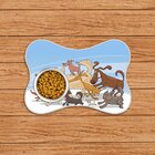 Tapete Pet Ossinho Cachorros Brincando