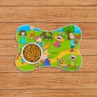 Tapete Pet Ossinho Pessoas Se Divertindo E Cachorros