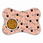 Tapete Pet Ossinho Salmão Estrelinhas