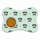 Tapete Pet Ossinho Verde Shih Tzu