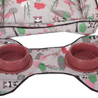 Tapete Pet Para Cães E Gatos Comedouro Cachorro Gatos Osso Co