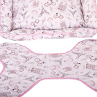 Tapete Pet Para Cães E Gatos Comedouro Em Formato De Osso Cor